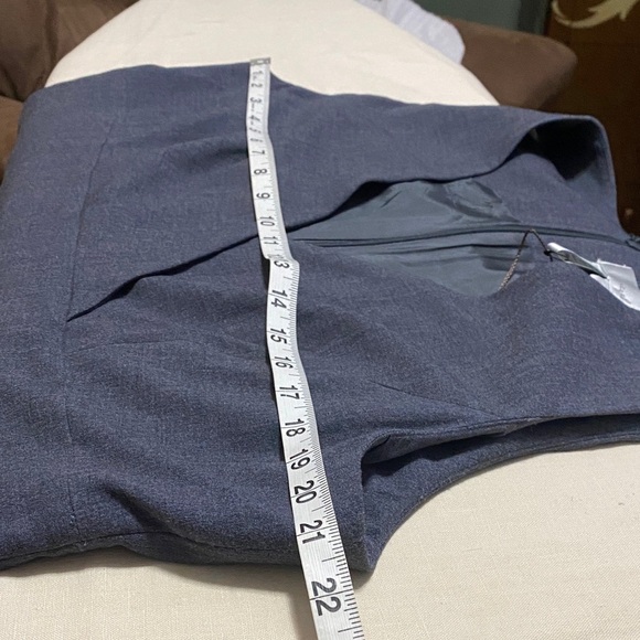 Spiegel Charcoal Gray Sleeveless Midi Dress, Plus Size 18. NWT - Picture 7 of 10